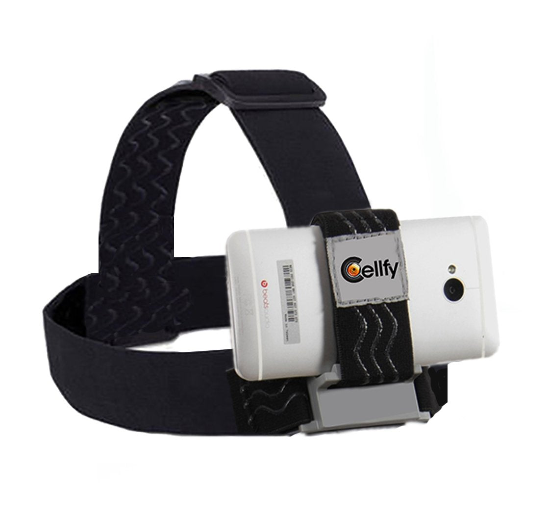Tribbit Universal Head Mount For Your Smartphone, Operable With Any Device. Don'T Waste Money On A Gopro, Use Your Own Phone. St